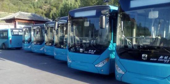 BYD, Zhongtong Bus, Yutong Bus, An Kai Bus and Jinlong