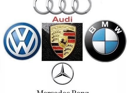 Volkswagen, BMW, Jaguar, Land Rover, Mercedes-Benz