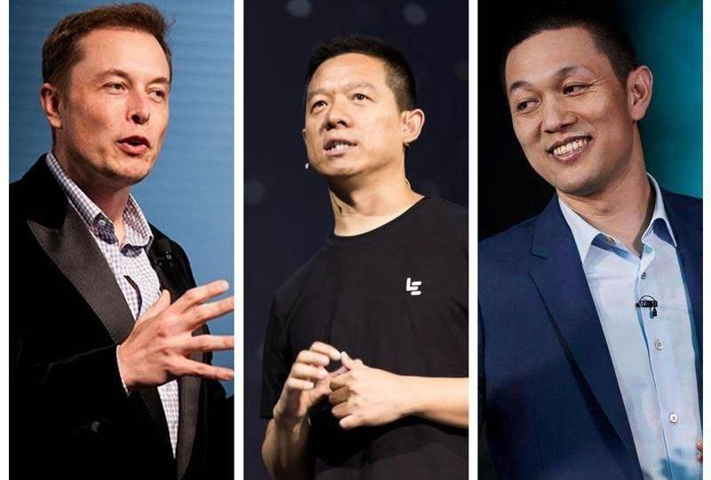 Tesla, Weilai, Model S,Faraday Future, Iron Man