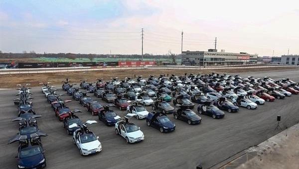 Tesla, Model X,Model S, Beijing