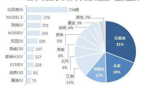 Tesla, Beijing, BYD, Zotye, Jianghuai