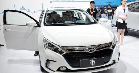 BYD, Tesla, Chang 'an, Toyota, Dongfeng